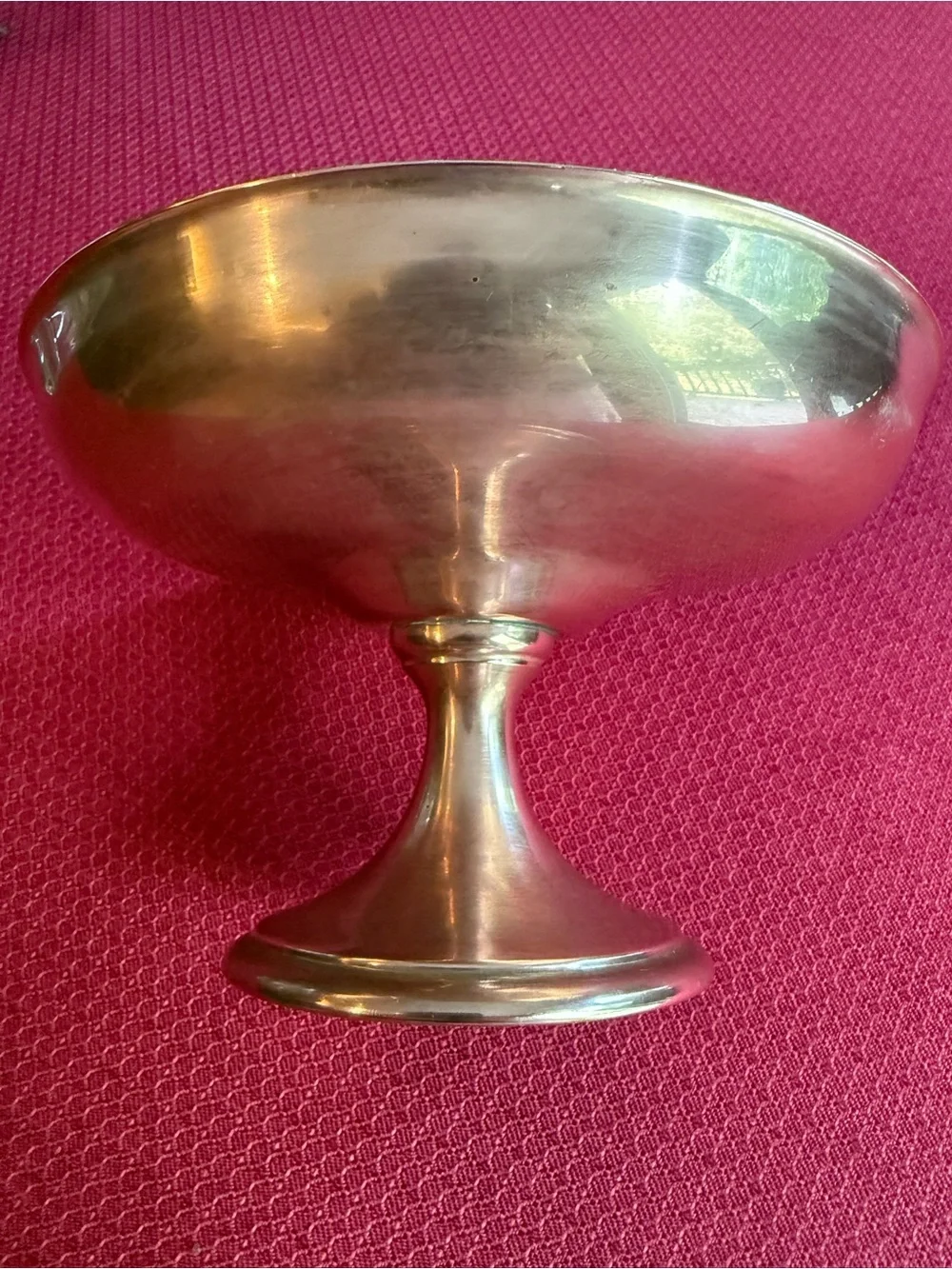 Coppercraft Guild Copper vintage MCM solid copper pedestal bowl